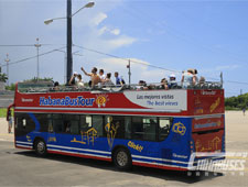 Double Decker Sightseeing Bus